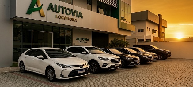 Frota de carros corporativos